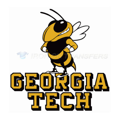 Georgia Tech Yellow Jackets Logo T-shirts Iron On Transfers N449 - Click Image to Close